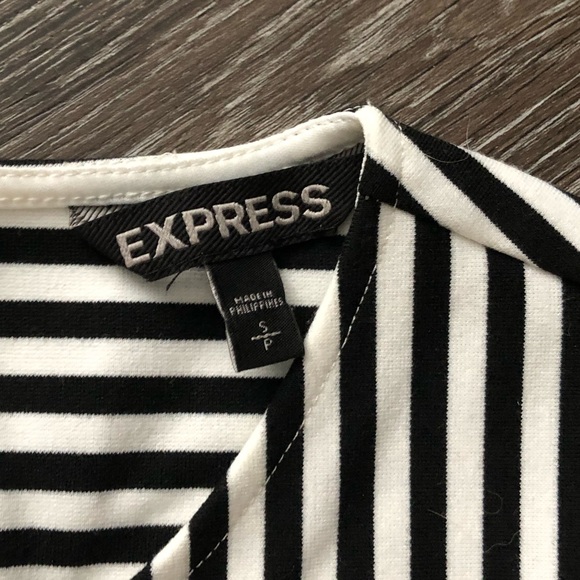 Express - Black and white dress - Picture 3 of 3